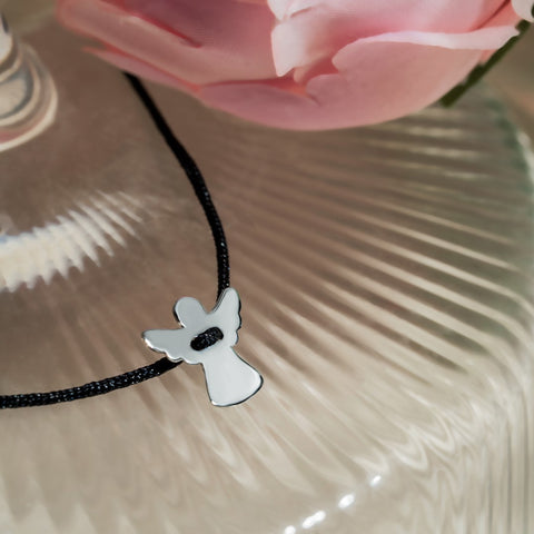 Pandant Mini Ingeras aur galben 14K