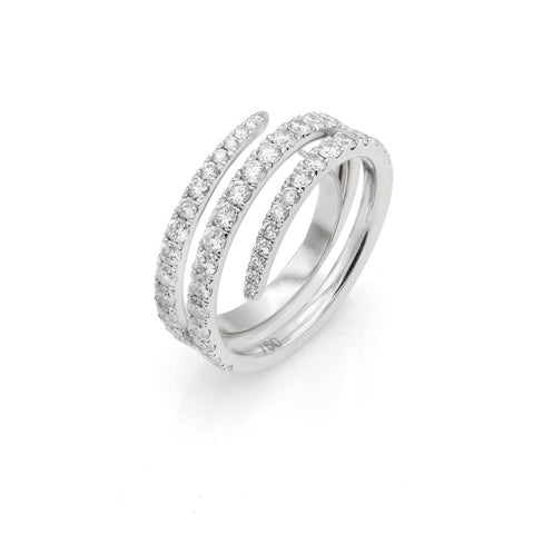 Bellagio | Inel Diamante Naturale 1.25ct, Aur Alb 18K