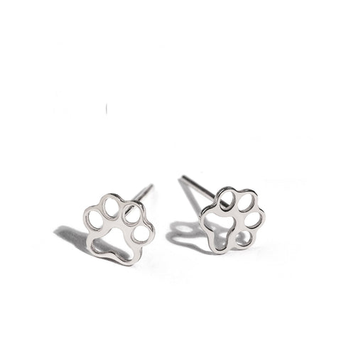 Labuta 14K white gold earrings