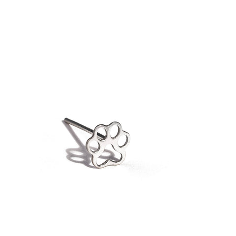Labuta 14K white gold earrings