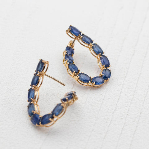 18k gold earrings with 0.26ct diamonds