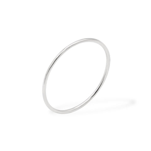 Ese 14K white gold ring