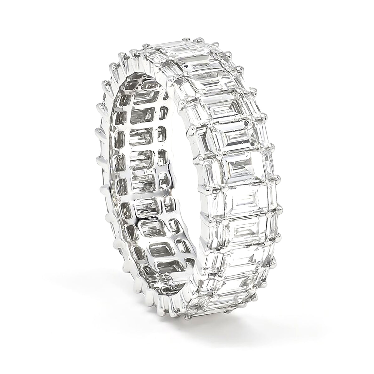 Eternity Baguette Diamonds 3.75ct Band Ring – Paris Collection