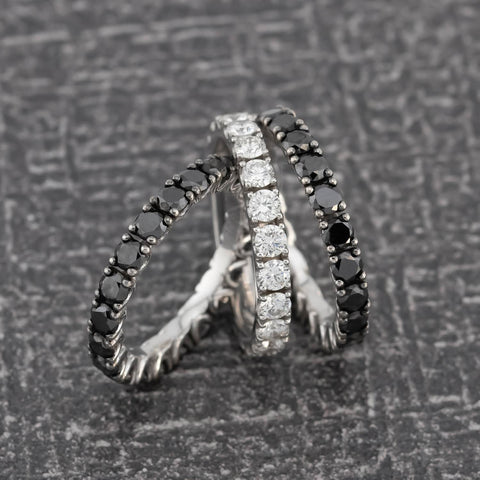 18K white gold engagement ring with morganite and diamonds 0.64ct