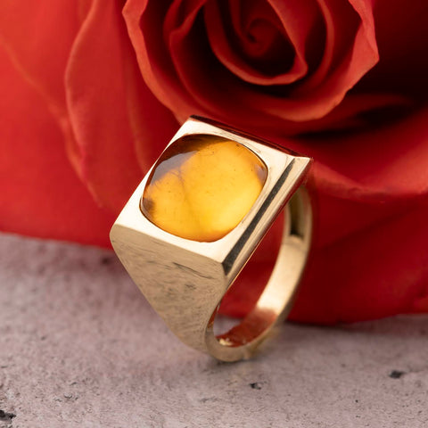 18K rhodium-plated white gold ring paved with black diamonds 0.10ct