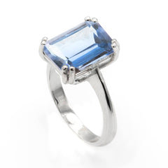 Topaz London 3.86ct White Gold Ring - Paris Collection