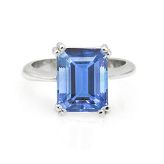 Topaz London 3.86ct White Gold Ring - Paris Collection