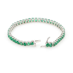 Oval Cut Emerald 13.35ct Bracelet – New York Collection