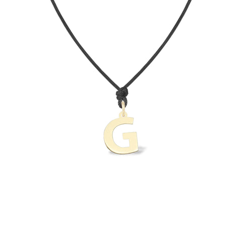 Pandant Litera G aur galben 14K