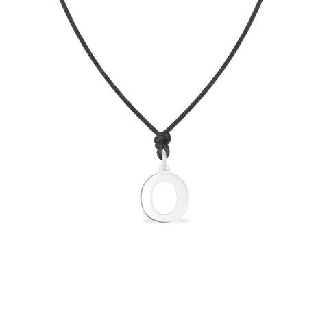 Pendant Letter O 14K yellow gold