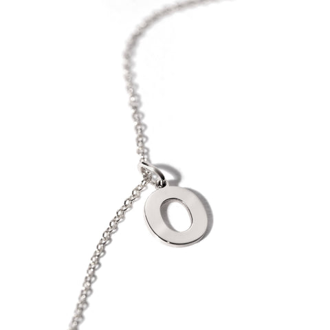 Pendant Letter O 14K yellow gold