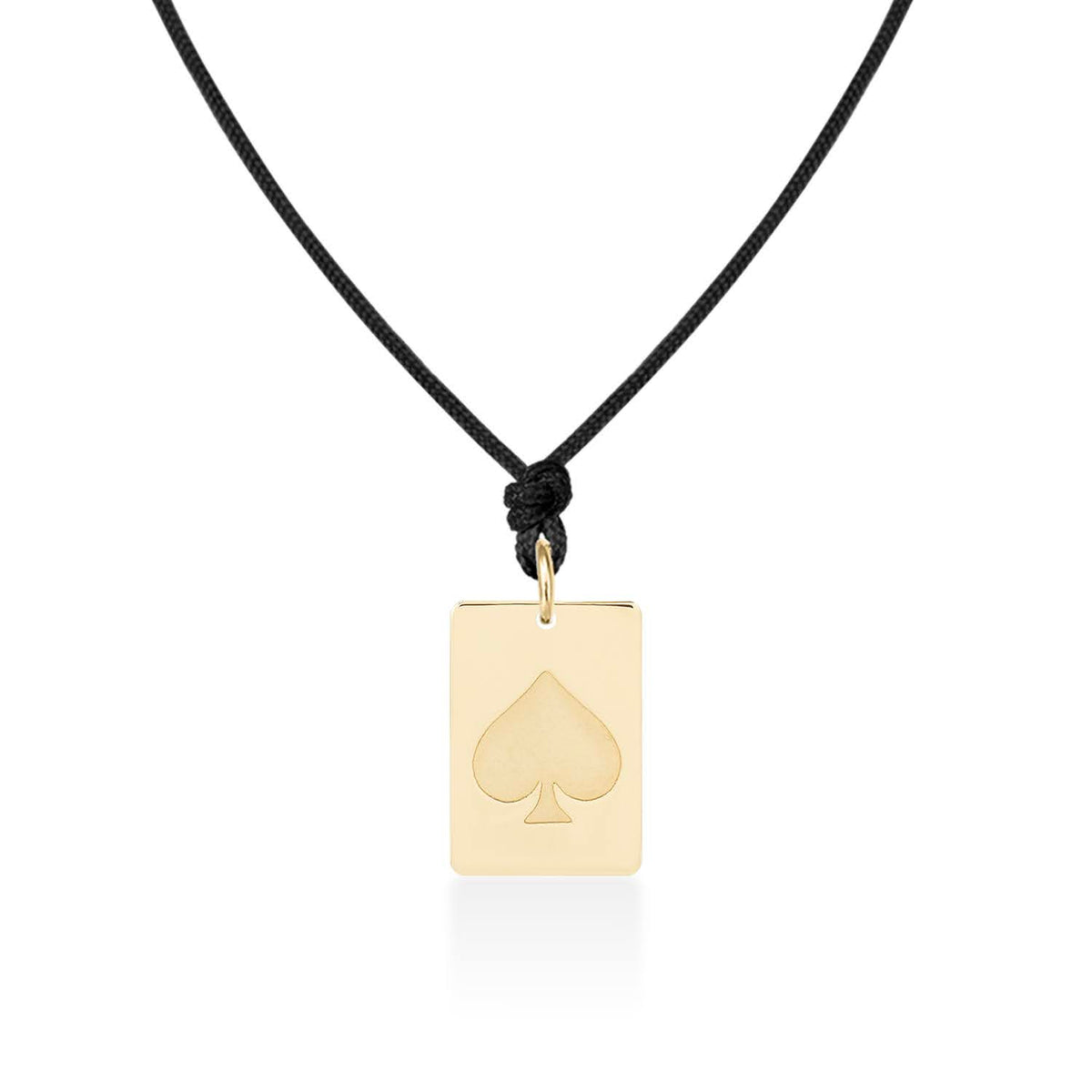 14K yellow gold Snowflake pendant