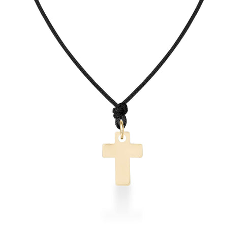 14K yellow gold Snowflake pendant