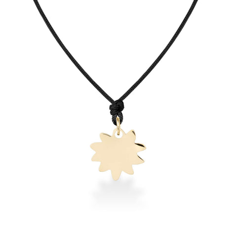 Pandant Soare aur galben 14K