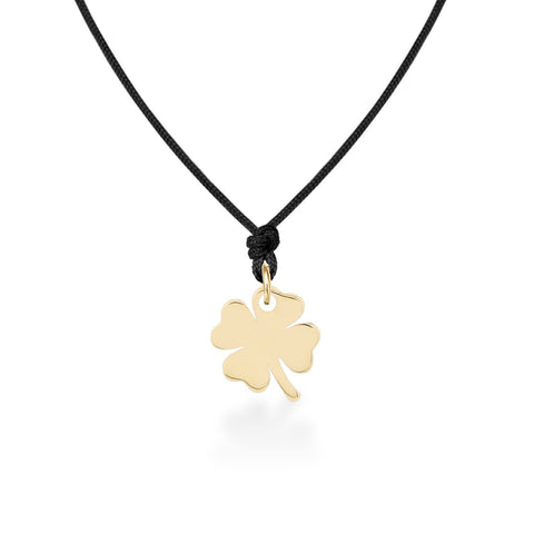 Pandant Trifoi aur galben 14K