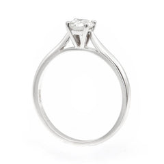 Engagement Ring 4 Claw Round Brilliant 0.50ct Diamond - London Collection