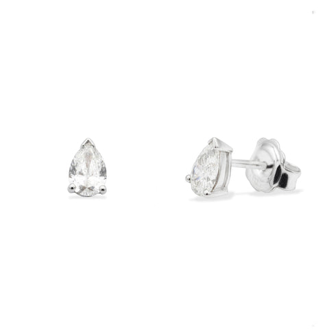 18k gold earrings with 0.26ct diamonds