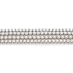 Tennis Bracelet 2.05ct Flexi-Link-Rub-Over – London Collection