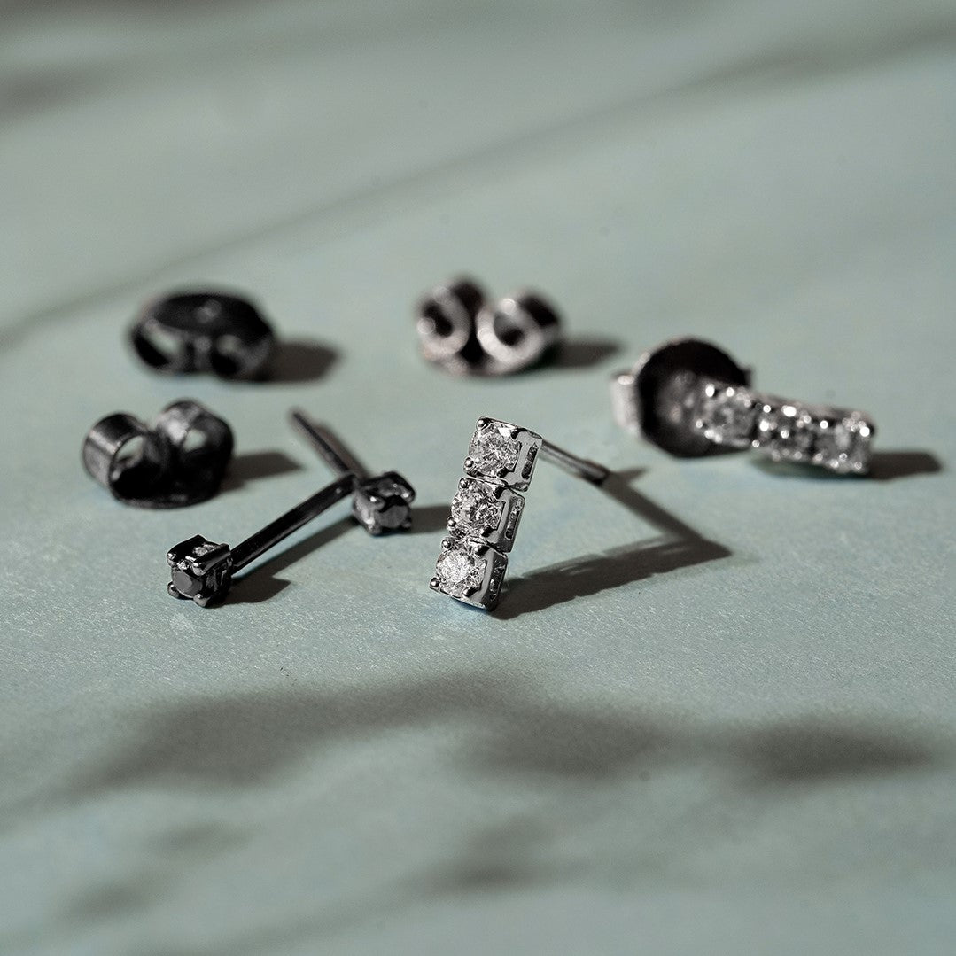 Tiny Diamond 0.06ct Studs  – Milan Collection
