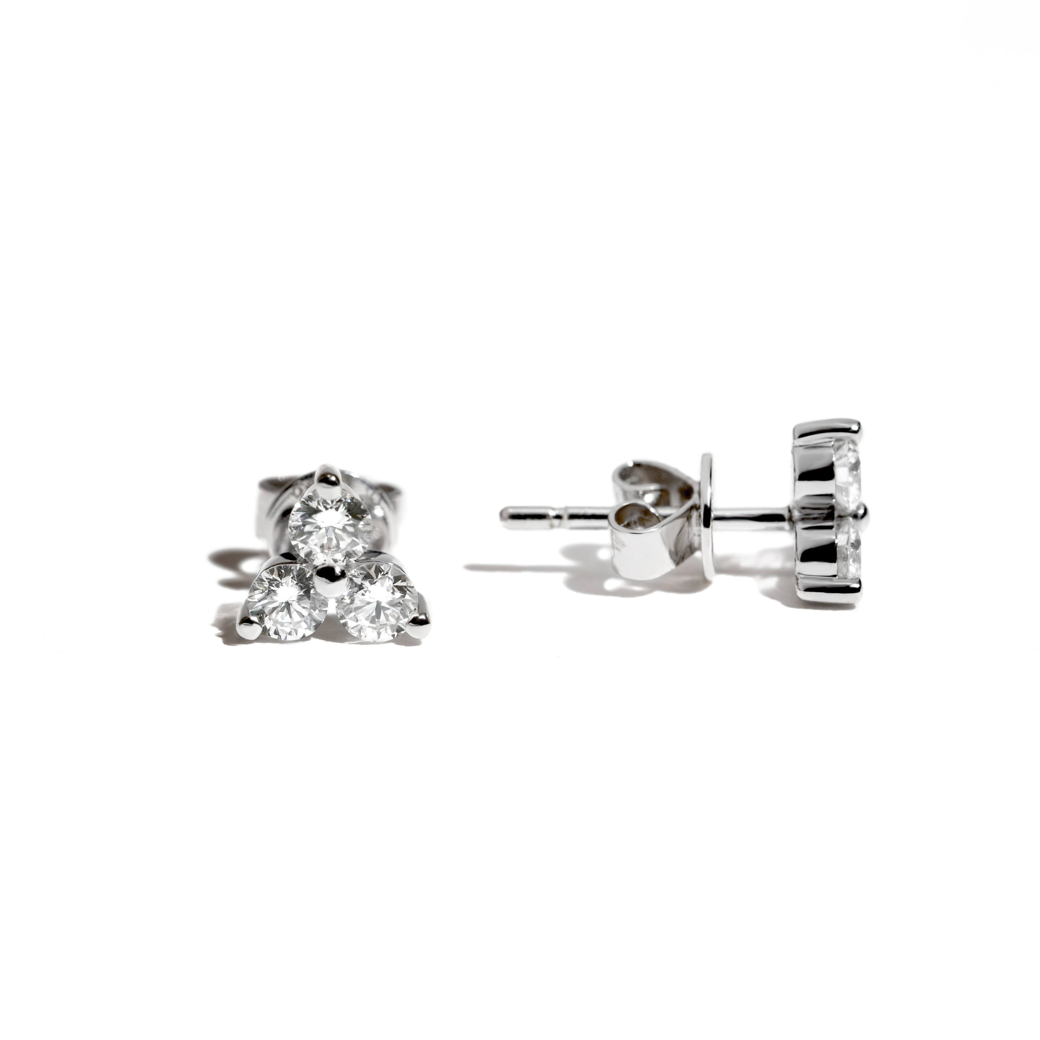 Trilogy Earrings  – Milan Collection