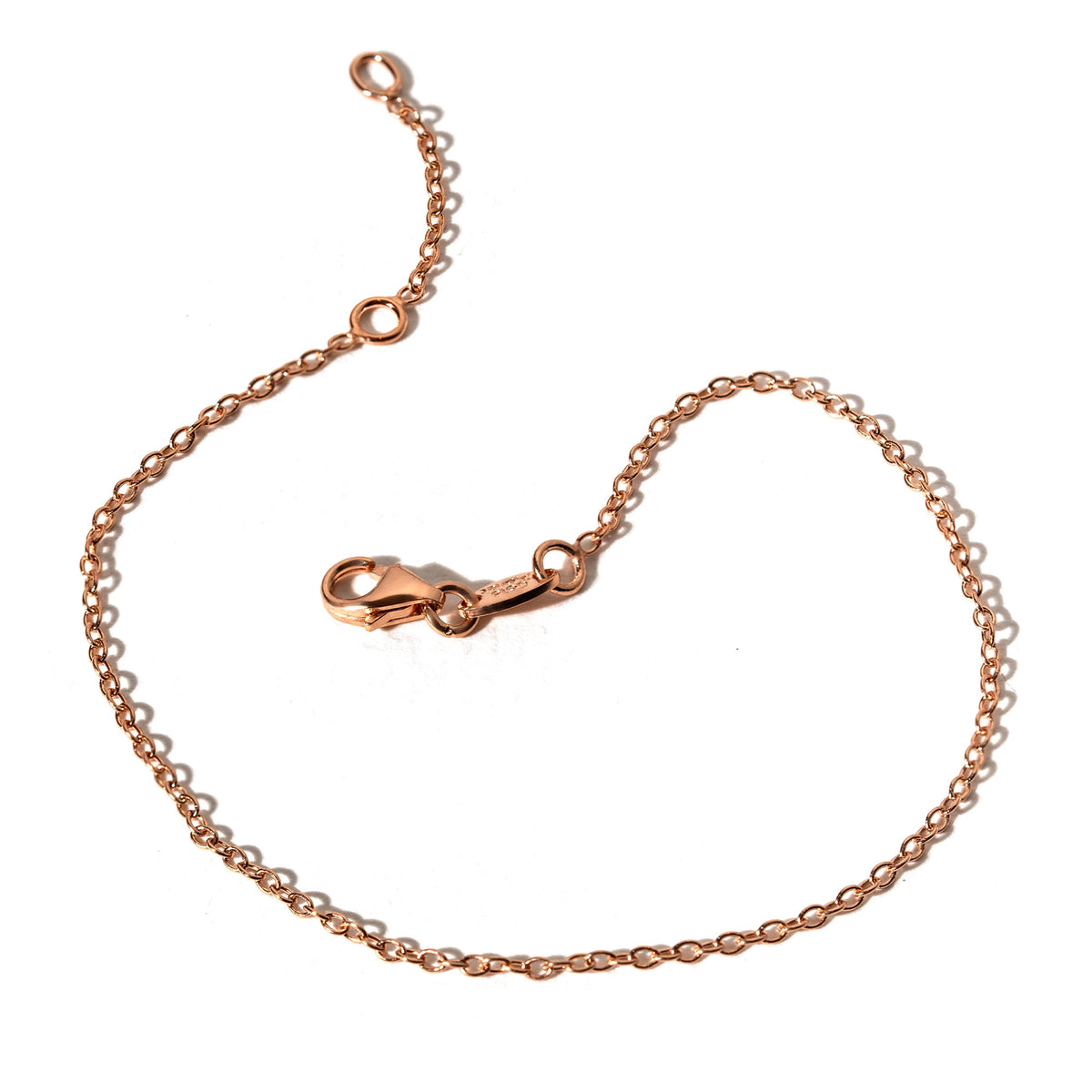 Bratara simpla roz 18K
