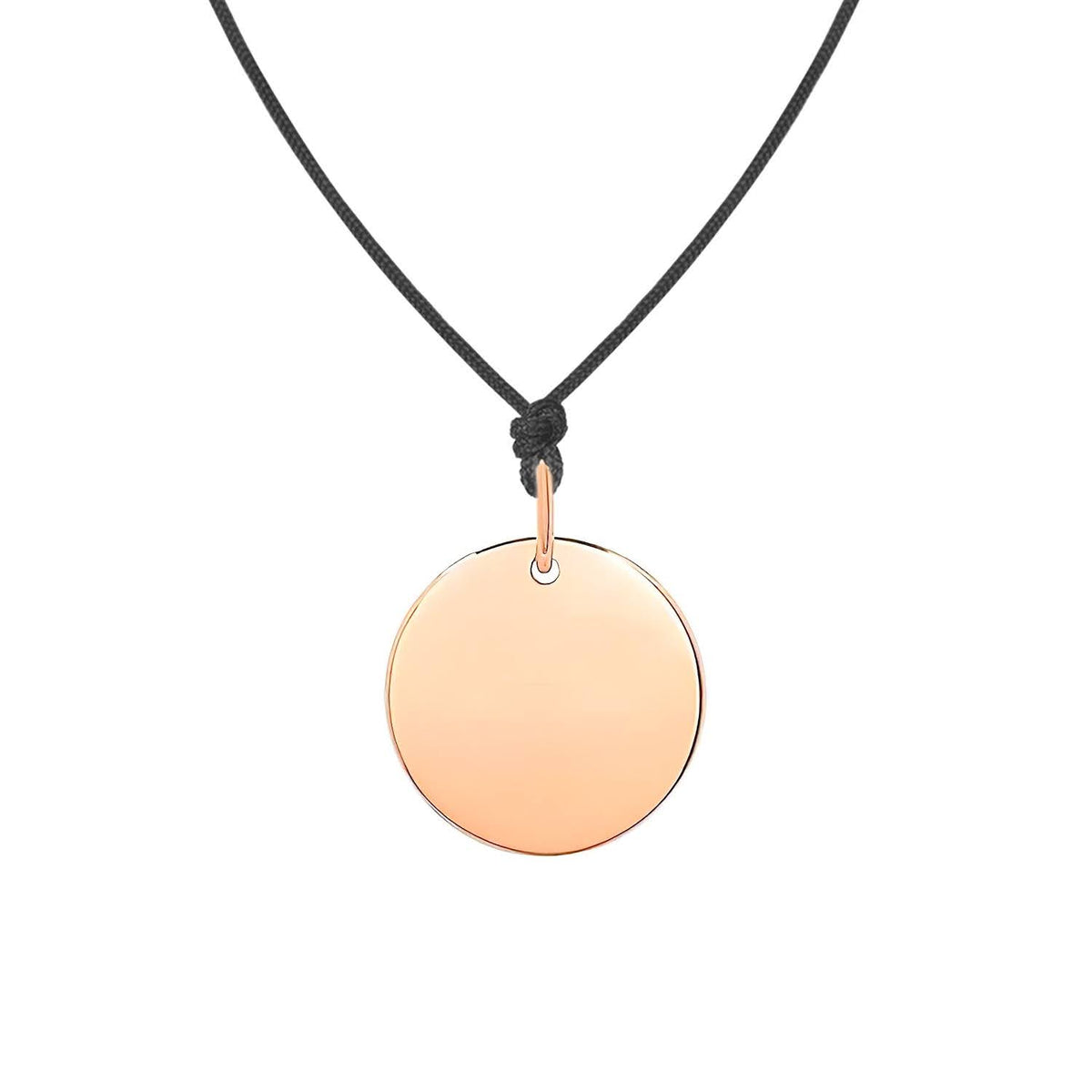Pandant Banut aur roz 14K