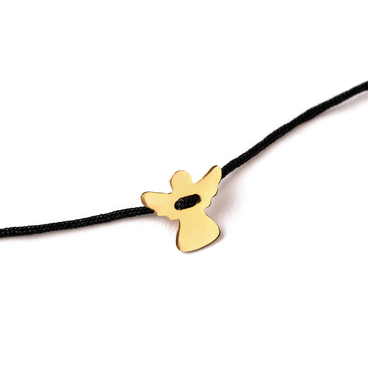 Pandant Mini Ingeras aur galben 14K